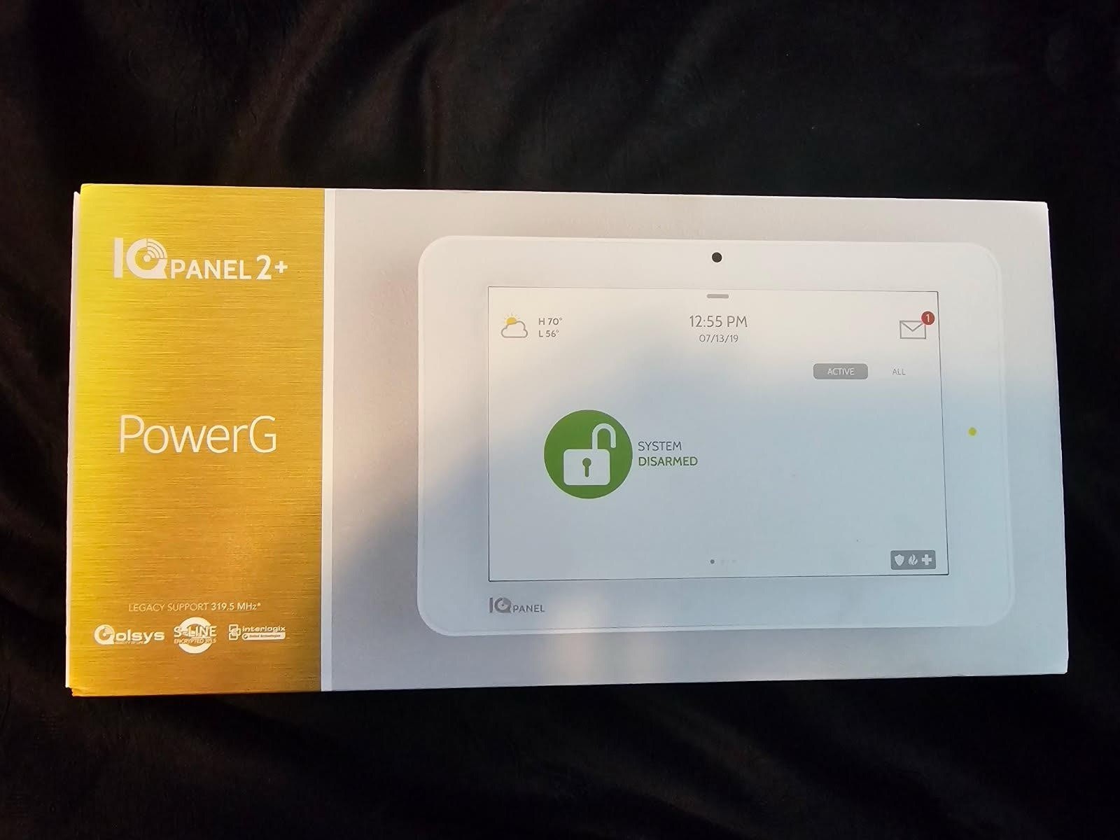 New Qolsys PowerG IQ Panel 2+ Plus QS9201-1208-840 Camera New