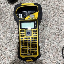 Brady BMP 21-PLUS Handheld Portable Label Printer Black Yellow - No case