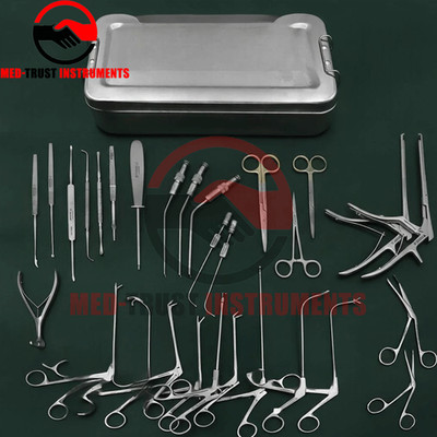 Fess Instruments Set, Complete Set of Endoscopic Sinus Surgery Instruments