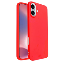 Beline Candy SchutzhüLle FüR Iphone 16 Plus 6,7 Zoll, Rot