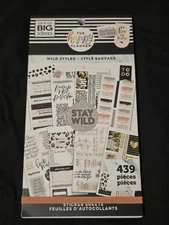 ***Brand New*** The Happy Planner Value Sticker Book Wild Styled 439  Pieces