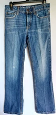 Aeropostale Jeans Men's 28x30 Driggs Slim Bootcut Distressed Denim
