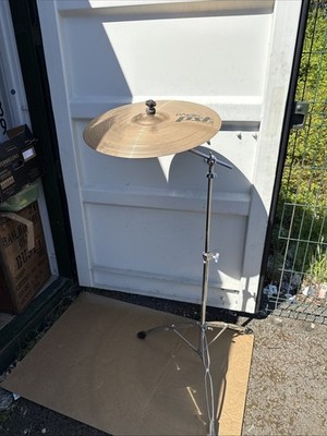20  Paiste PST5 Ride Cymbal w Mapex Boom Arm Cymbal Stand.  Free UK P&P.