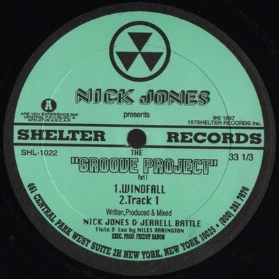 Nick Jones - The Groove Project  (Vol. 1) (12'') (Very Good Plus (VG+)) - 4124597