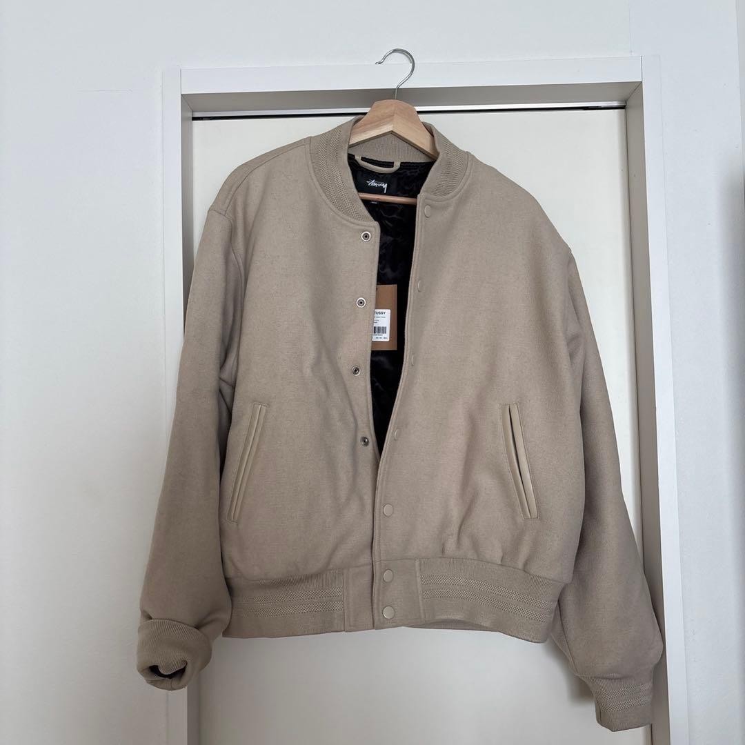 Stüssy SPORT MELTON VARSITY JACKET かつき Stussy Sport Melton