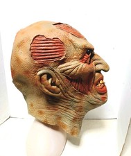 Freddy Krueger Nightmare on Elm Street Full Face Rubber Mask 1995 New Line