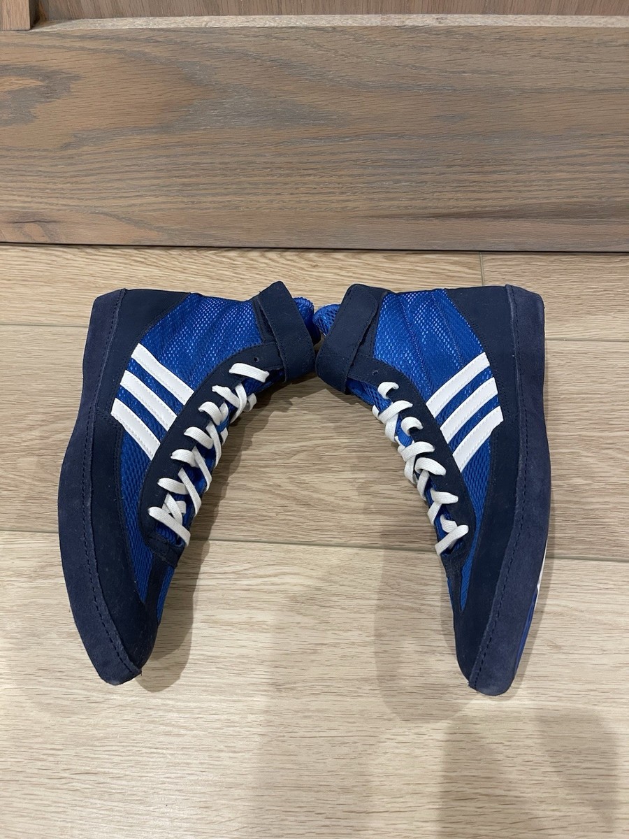 Adidas Wrestling Shoes Combat Speed Two Tone Blue Size CB4