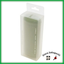 HIGHTIDE Steel Glasses Pen Case Capsule Type One-Push Open Hard Shell Green