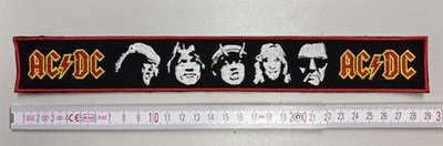 AC/DC  Patch (M167) Stripe Member ungebraucht Neu