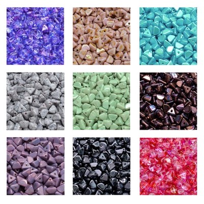 Rutkovsky 111-01371 Half Pinch Pressed Beads Czech Glass 7x4mm Size 10g Pack