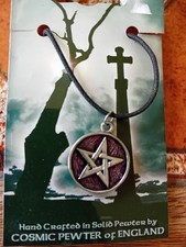 Hand Crafted Pewter Pentacle
