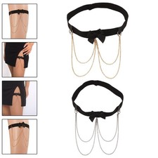 Chaînes de cuisse de corps de femmes faciles à porter bijoux de corps de