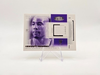 Amare Stoudemire 2004-05 Hoops Hot Prospects Draft Rewind Jersey Patch #DR/AS