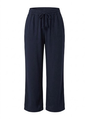 Splendid Navy Blue Pants Women's  Tapered Leg  Casual Elastic Waist Size Xs