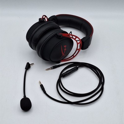 HyperX Cloud Alpha Red Over the Ear Pro Gaming Headset