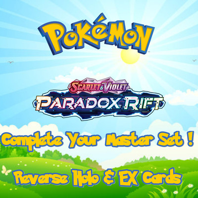 Paradox Rift Pokemon Cards Reverse Holo Rare EX Master Set Singles You Pick