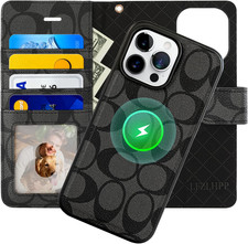 Luxury Designer Wallet Case for Iphone 16 Pro...