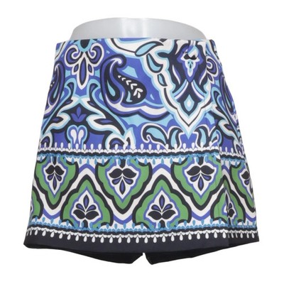 Change, Rock, Größe: M, Blau/Grün/Mehrfarbig, Polyester, Paisley, Damen #6qN