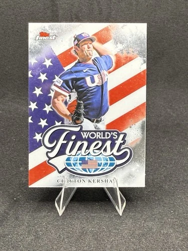 2026 Topps Finest Clayton Kershaw Base (RAW)