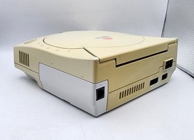 Sega Dreamcast Console HKT-3020 Controller & Hookups - Tstd Wrkng Discolored