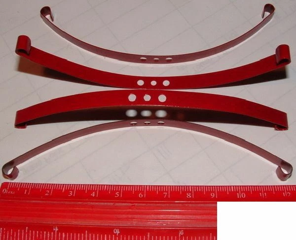 Red Super Soft Flex Leaf Springs 4 RC4WD Trail Finder Direct replacement Z-S0570 - Image 2 of 4