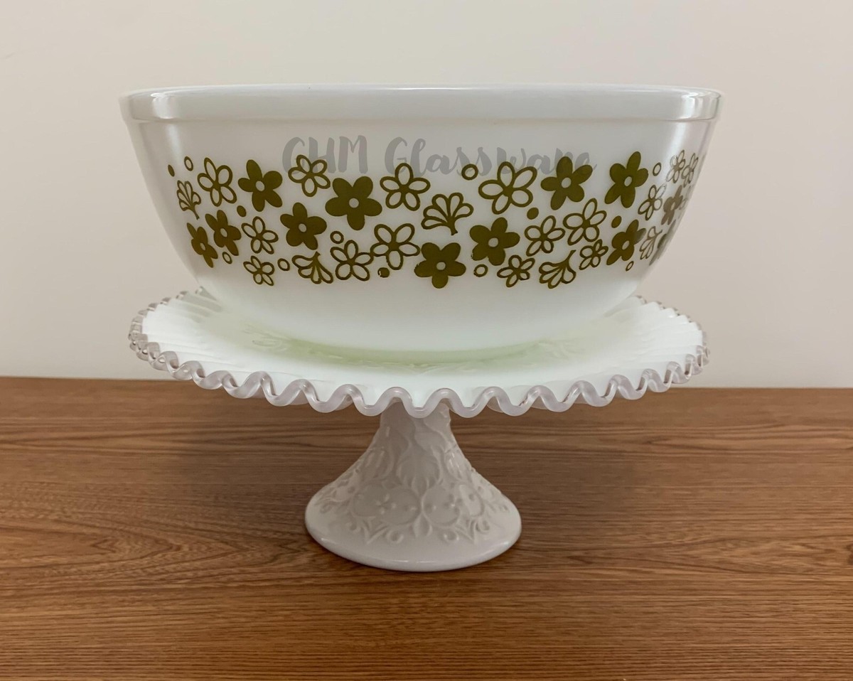 Vintage Pyrex 404 Spring Blossom Mixing Bowl 4 Quart