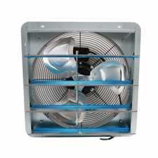 16    Shutter Exhaust Fan Wall Mounted Automatic Aluminum Attic Fan