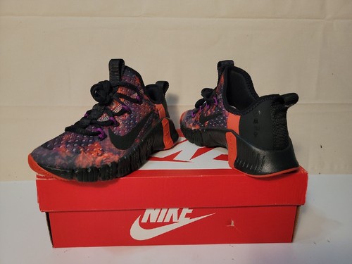 NIKE MEN'S FREE METCON 3 MARTIAN SUNRISE "BLACK/PURPLE/ORANGE SIZE: 3.5/WMN: 5 - Picture 11 of 11