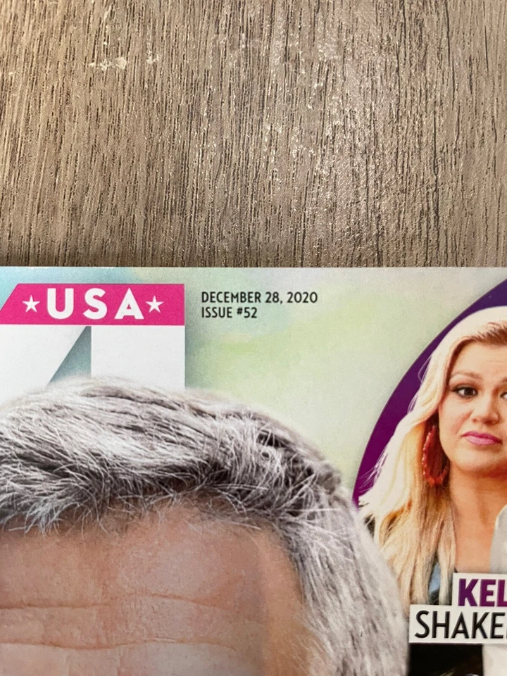 OK USA Magazine Dec 28,2020 George Clooney Dad again at 60 Issue #52 Foto 2 de 3