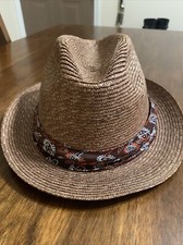 Vintage Stetson Fedora Hat Size 7 Brown