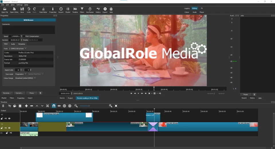 Video studio film movie editor editing software program for windows and macosx - Image 4 of 4