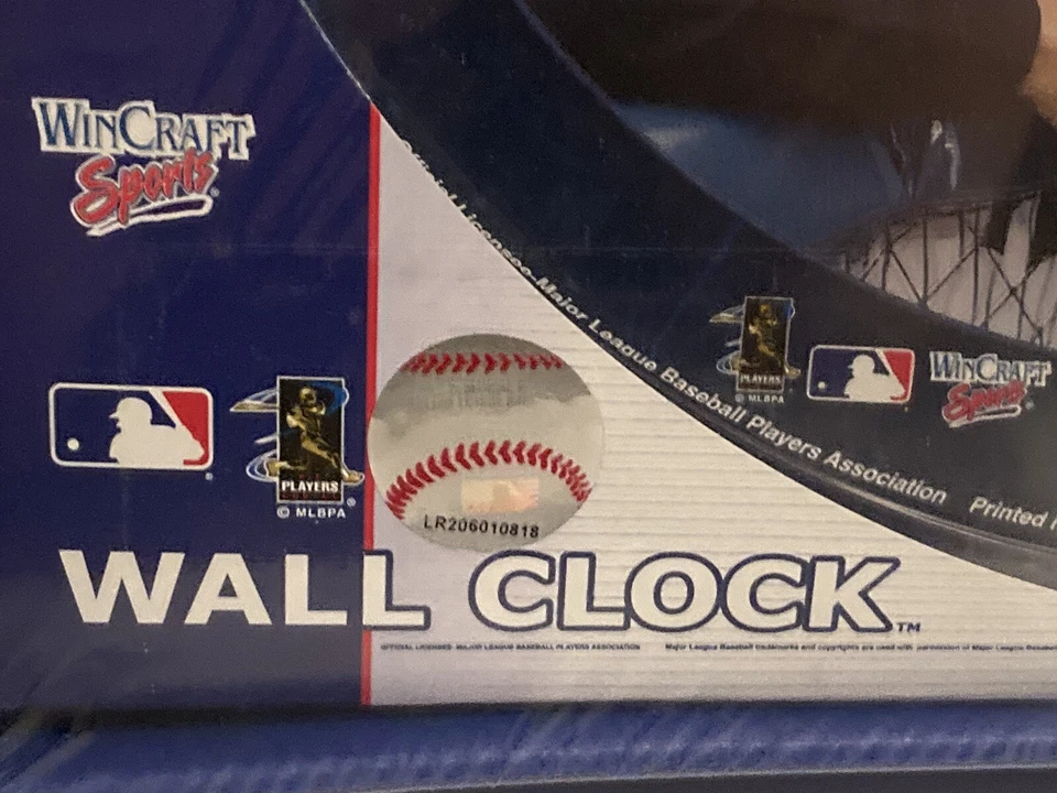 Alex Rodriguez New York Yankees MLB Baseball 12" Logo Round Wall Clock - Image 3 of 4