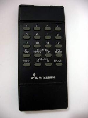 Mitsubishi Remote Control Video/TV