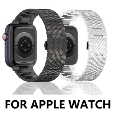 Metal Stainless Steel For Apple Watch Series Ultra 42/45/49mm Band  Strap