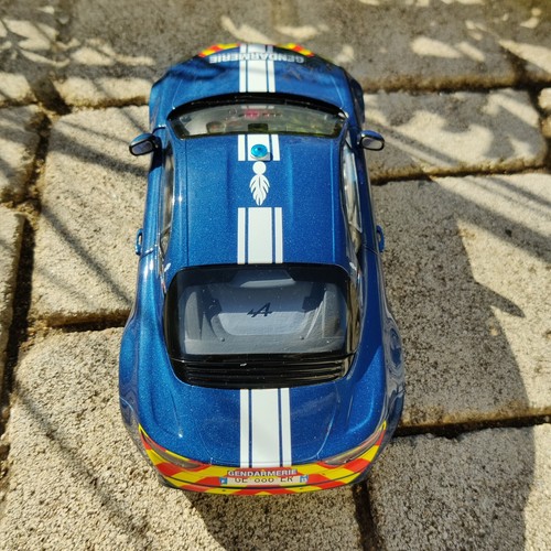 VOITURE SOLIDO ALPINE A110 GENDARMERIE 2023 1:18 NEUF.B S1801628 NEW MARS 2024 - Photo 9/10