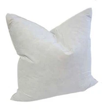 18 x 18 Square Feather Down Pillow Form Insert