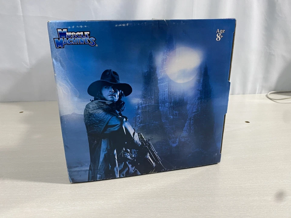 Camión monstruo trituradora Carolina escala 1/24 Muscle Machines Van Helsing fundido a presión Foto 3 de 4