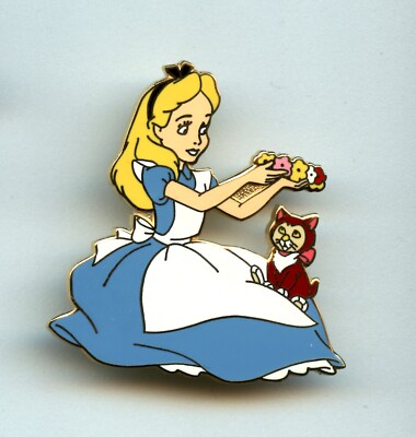 Disney Alice in Wonderland & Cat Dinah Disneyland Framed Set LE Pin | eBay