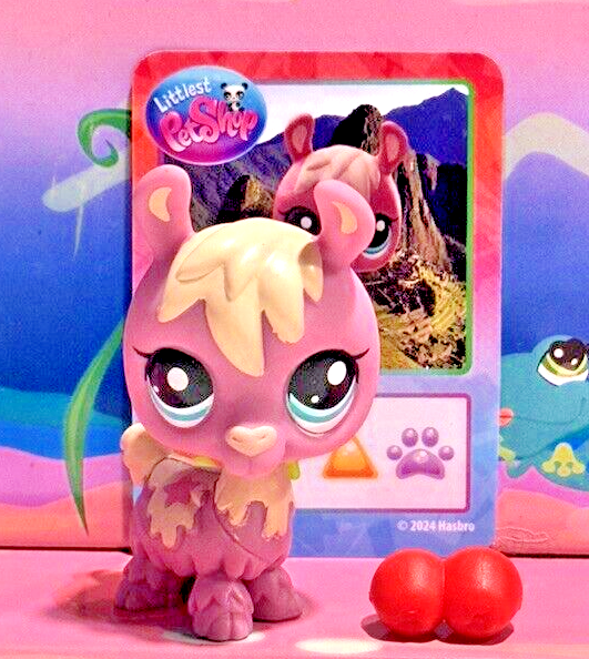 LITTLEST PET SHOP LPS G7 BLIND BOX SERIES 2 CRANBERRY LLAMA #71 AS