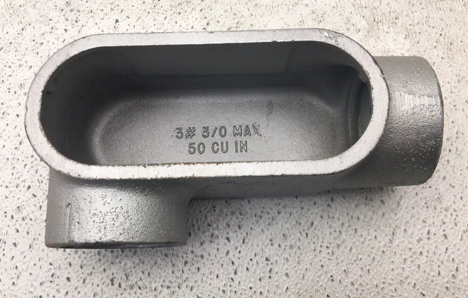 КОРПУС КОВКОГО ЖЕЛЕЗНОГО ТРУБОПРОВОДА LR67 O-Z/GEDNEY 2-ДЮЙМОВЫЕ СТУПИЦЫ ТИП LR ФОРМА 7 - Изображение 4 из 4