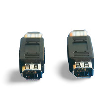 FireWire Adapter 6 Pin Female to 6 Pin Female - Black