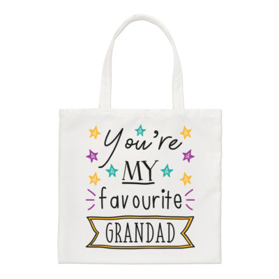 You're My Favourite Grandad Stars normale Tragetasche lustig Opa Familie