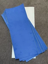 LOT OF 7, Offset Printing Blankets 4-ply (.077" thick,  1.95mm)  24" x 9-1/2" SC