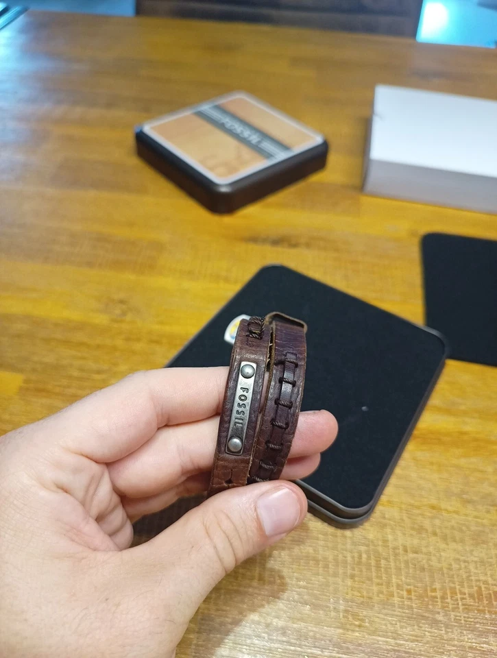 Fossil ARMBAND Band Herren, Leder, OVP - Bild 3 von 4