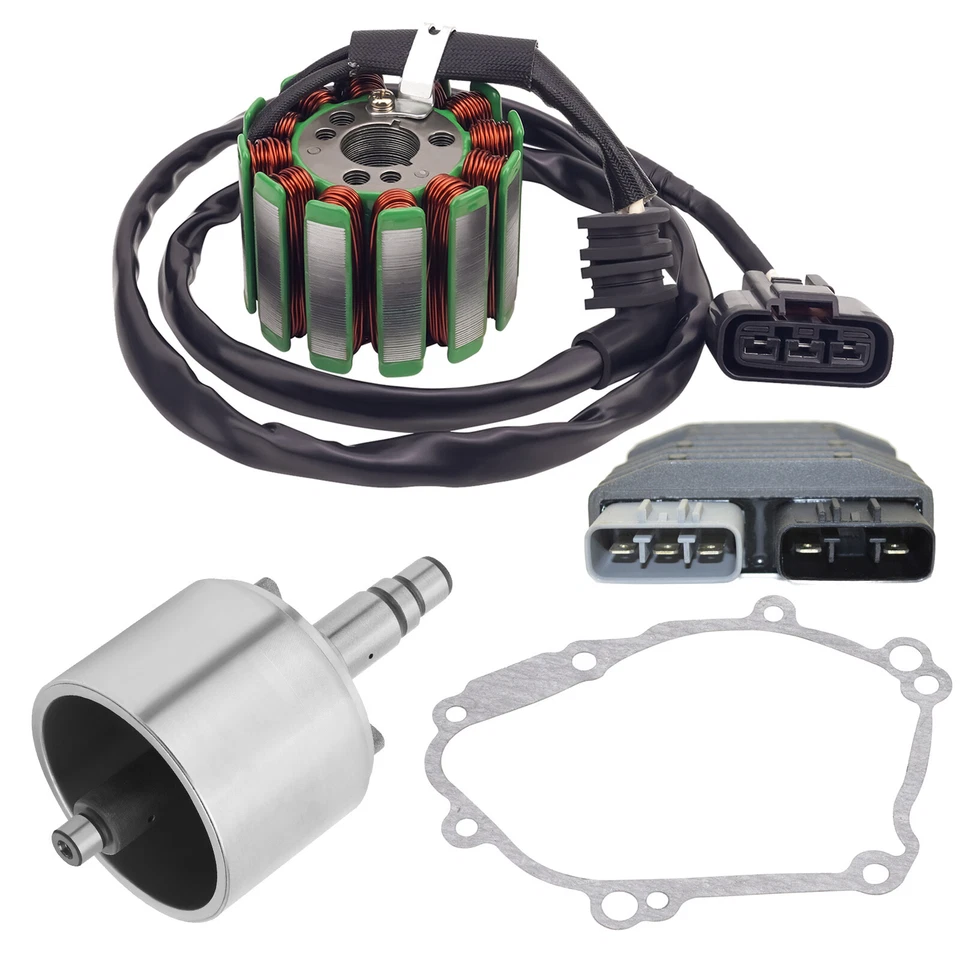 Stator Flywheel Rotor Rectifier Gasket Kit For 2004-2015 Yamaha YZF R1 FZ1 FZ8 - Image 3 of 4