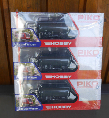 Piko H0 1:87 Kesselwagen 3er Set "Speiseöl " DR , Ep IV  73008 A + B + C  OVP (2 | Zustand: Neu
