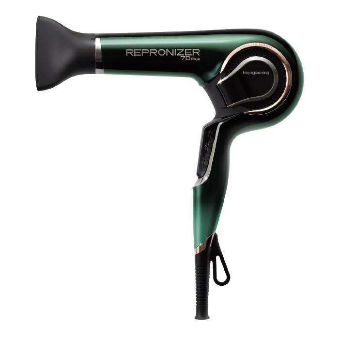 REPRONIZER 7D Plus Hair Dryer AC100V-240V Green Improve Hair