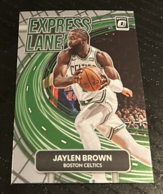 2022-23 Panini Optic Jaylen Brown Express Lane