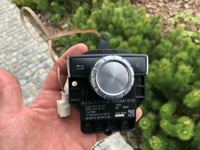 メルセデスベンツ MB 204 ナビコマンド コントローラー ダイヤル スイッチ Mercedes W204 Controller Comand Navi Control Panel Switch Knob