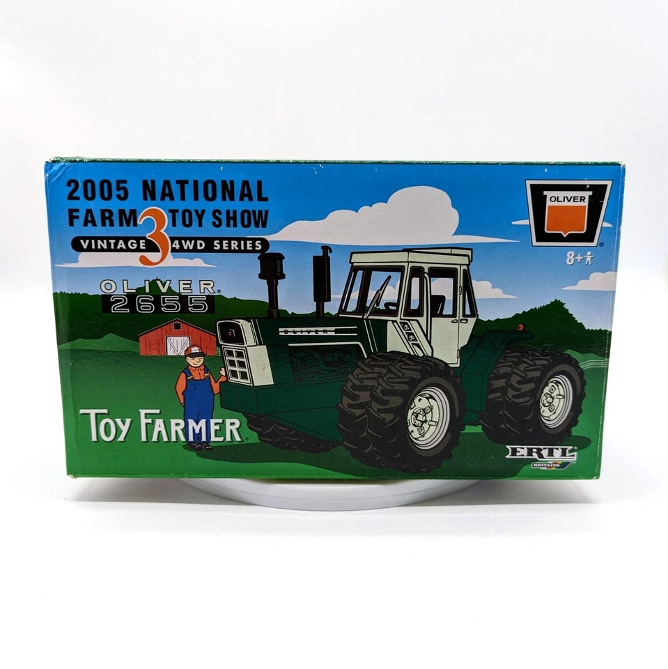 1/64 Oliver 2655 4WD Tractor W/ Duals, Toy Farmer 2005 Show Edition - Image 2 of 4